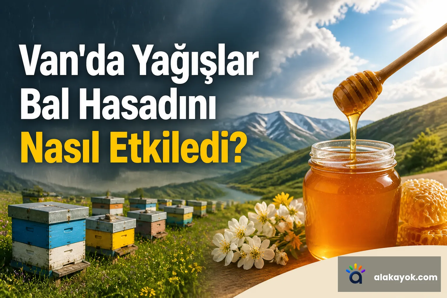 Van'da Yağışlar Bal Hasadını Nasıl Etkiledi?