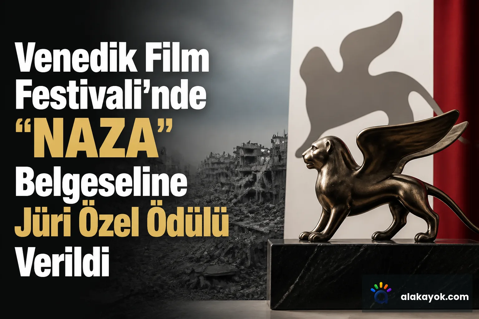 Venedik Film Festivali'nde "NAZA" Belgeseline Jüri Özel Ödülü Verildi