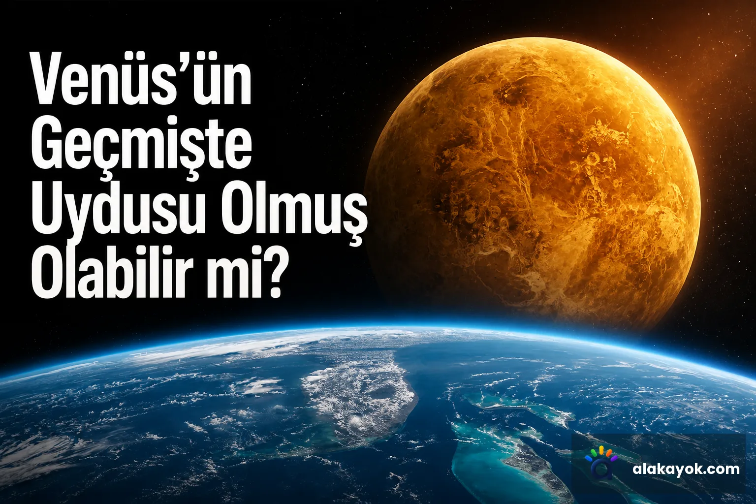 Venüs'ün Geçmişte Uydusu Olmuş Olabilir mi?