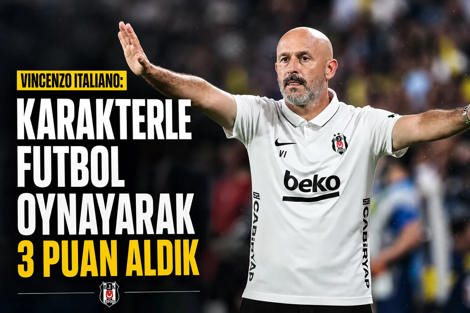 Vincenzo Italiano: Karakterle Futbol Oynayarak 3 Puan Aldık
