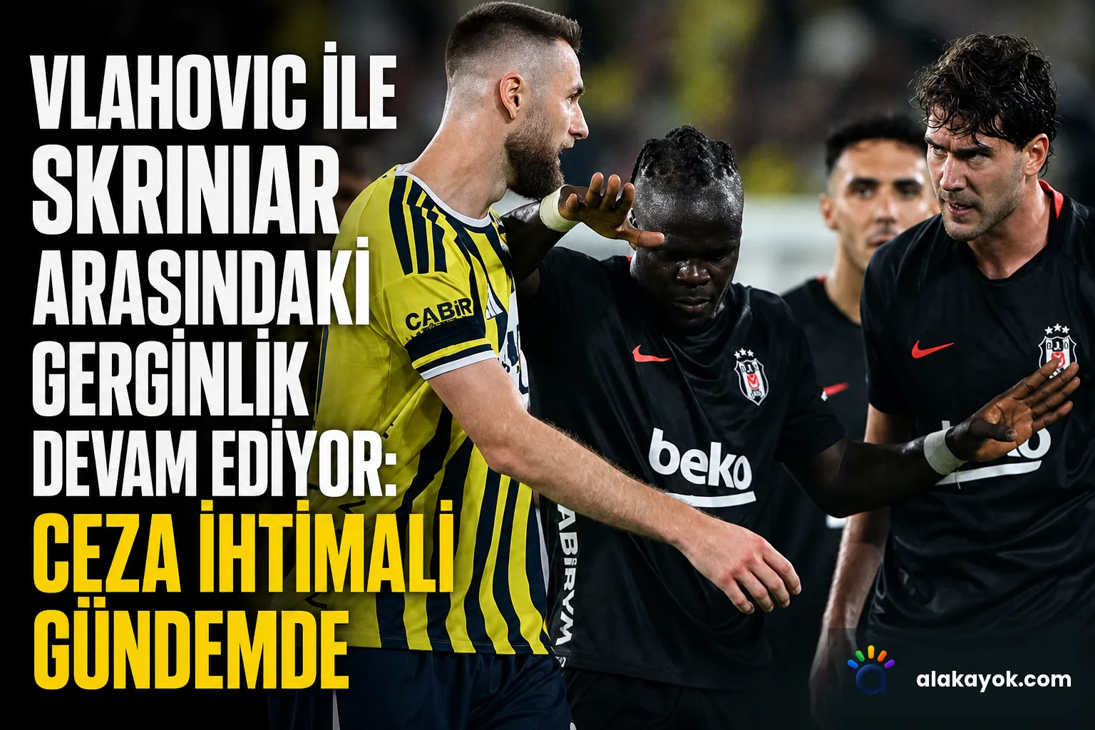 Vlahovic ile Skriniar Arasındaki Gerginlik Devam Ediyor: Ceza İhtimali Gündemde