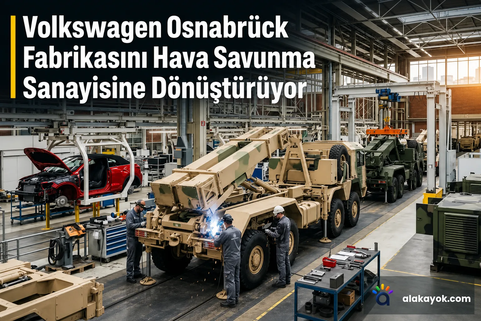 Volkswagen Osnabrück Fabrikasını Hava Savunma Sanayisine Dönüştürüyor