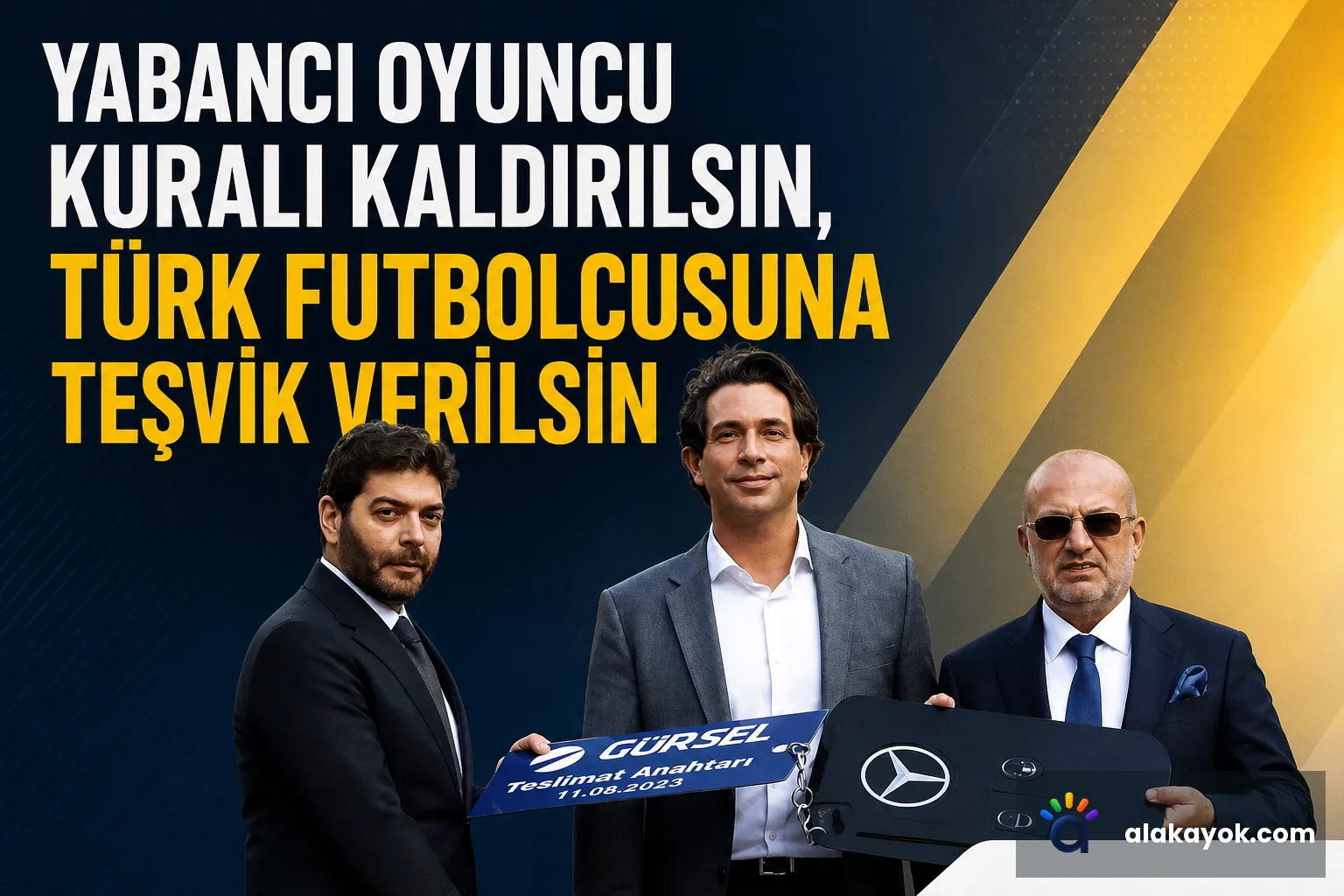Yabancı Oyuncu Kuralı Kaldırılsın, Türk Futbolcusuna Teşvik Verilsin