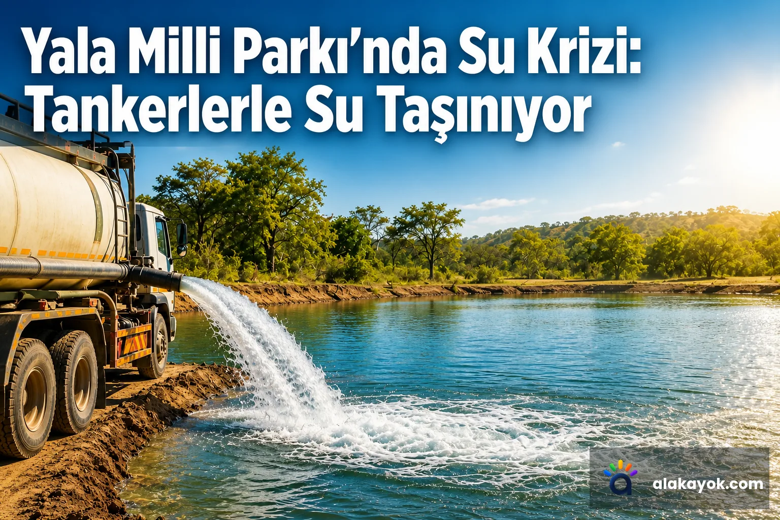 Yala Milli Parkı'nda Su Krizi: Tankerlerle Su Taşınıyor