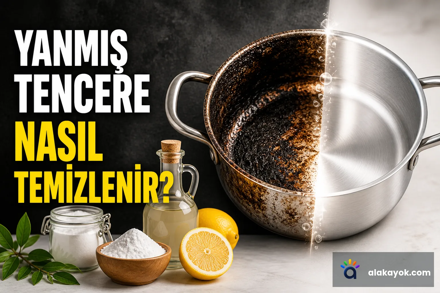Yanmış Tencere Nasıl Temizlenir?