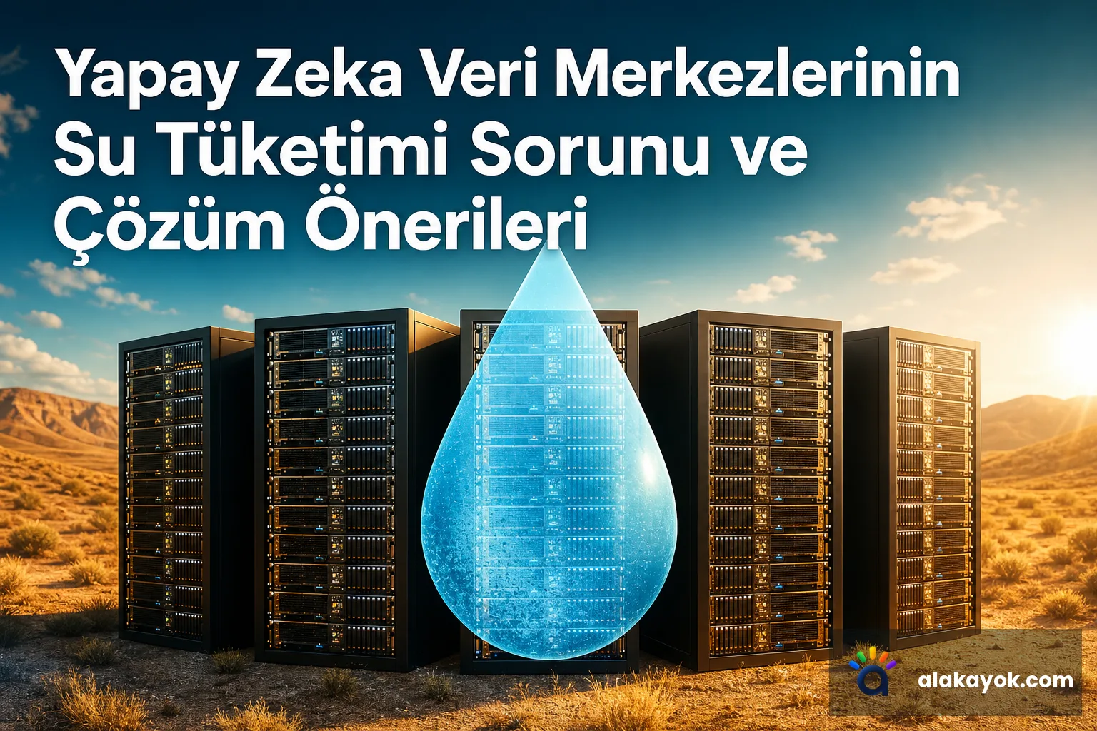 Yapay Zeka Veri Merkezlerinin Su Tüketimi Sorunu ve Çözüm Önerileri