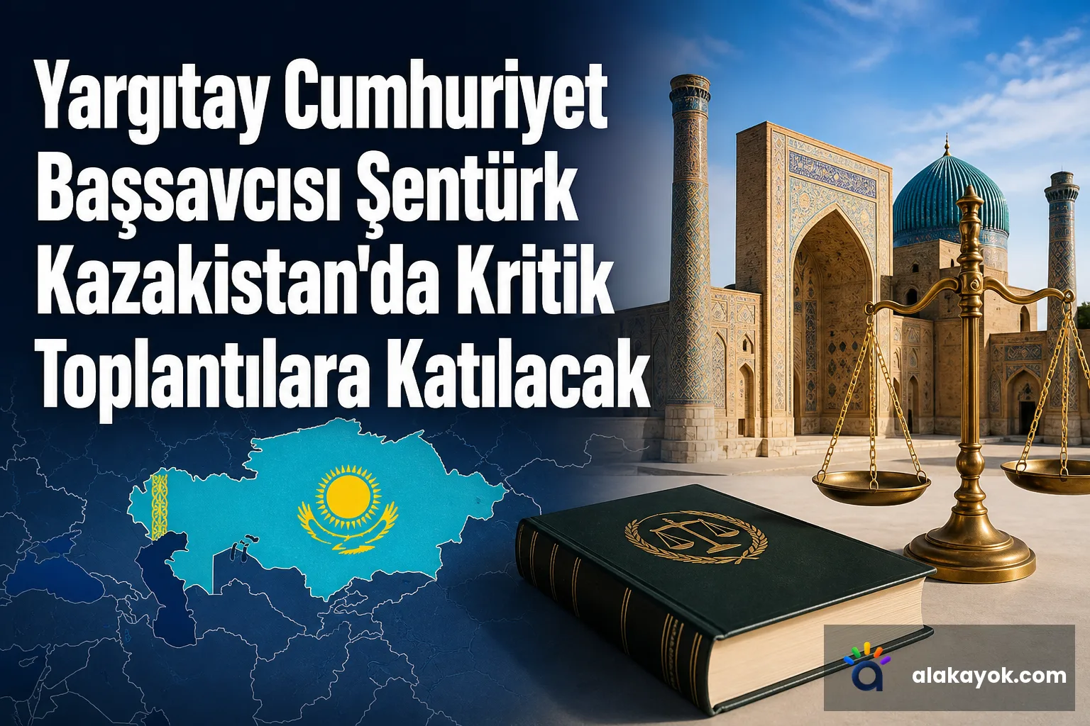 Yargıtay Cumhuriyet Başsavcısı Şentürk Kazakistan'da Kritik Toplantılara Katılacak