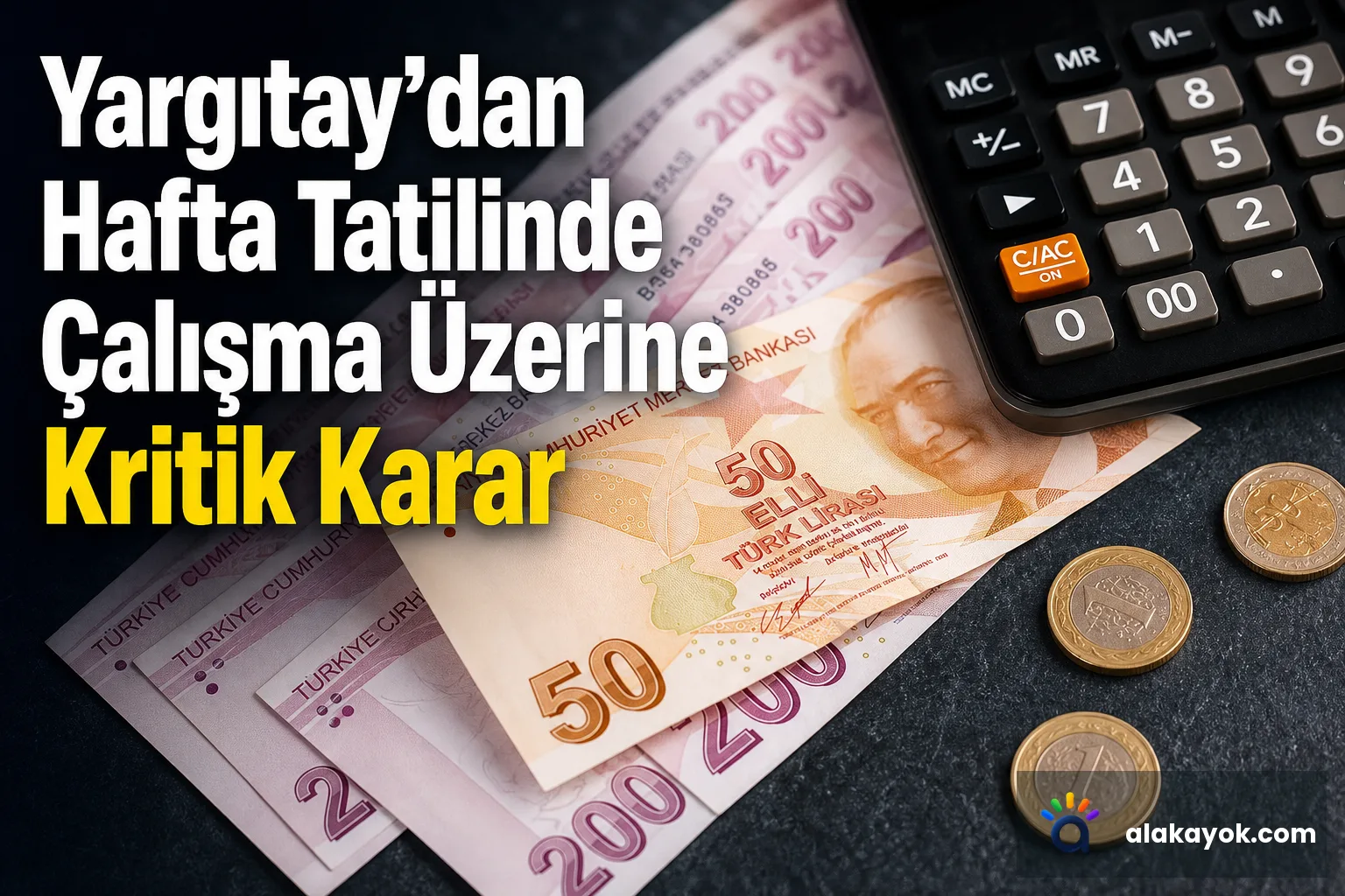 Yargıtay'dan Hafta Tatilinde Çalışma Üzerine Kritik Karar