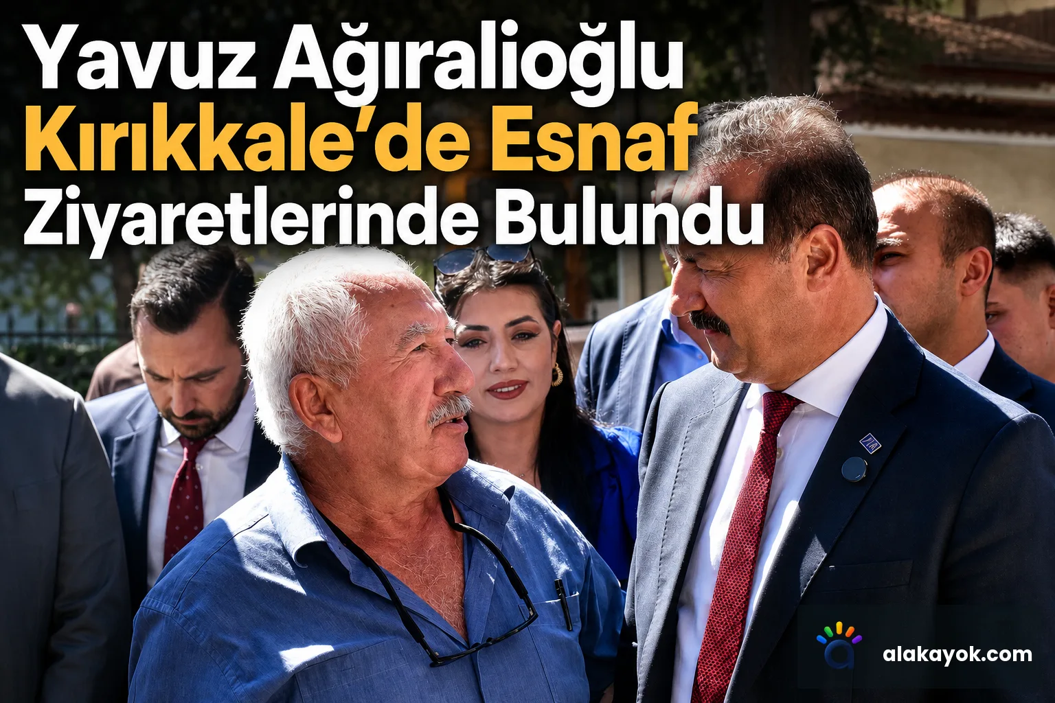 Yavuz Ağıralioğlu Kırıkkale'de Esnaf Ziyaretlerinde Bulundu