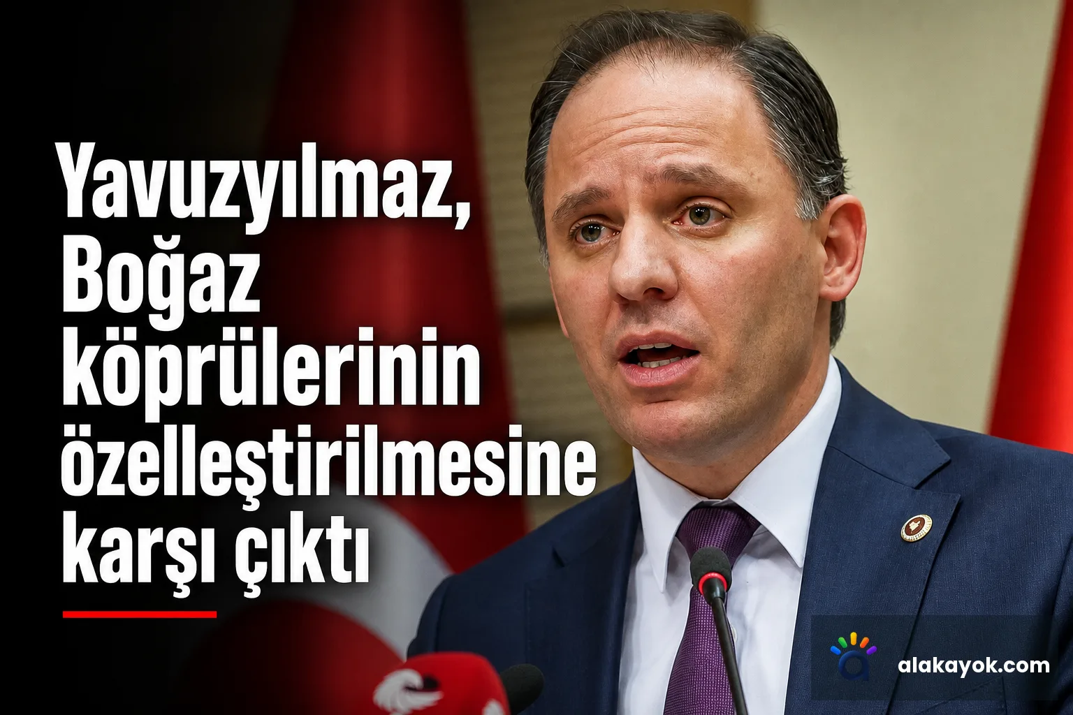 Yavuzyılmaz, Boğaz köprülerinin özelleştirilmesine karşı çıktı