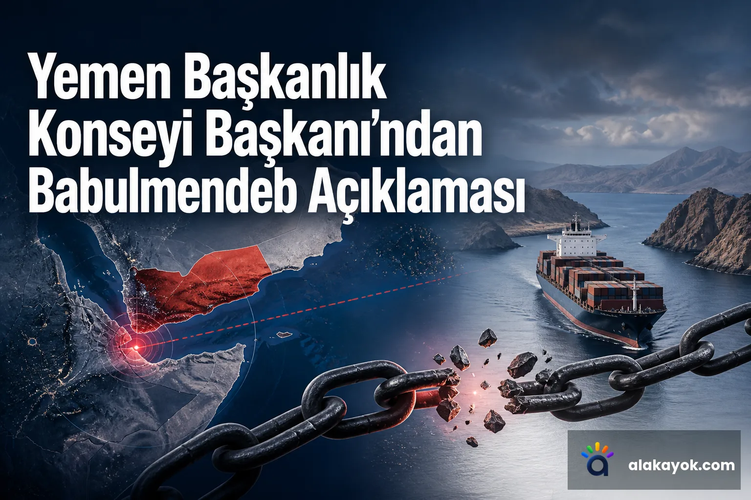 Yemen Başkanlık Konseyi Başkanı'ndan Babulmendeb Açıklaması