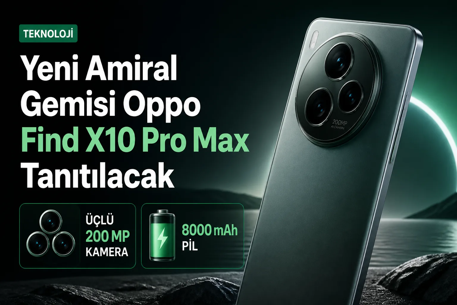 Yeni Amiral Gemisi Oppo Find X10 Pro Max Tanıtılacak