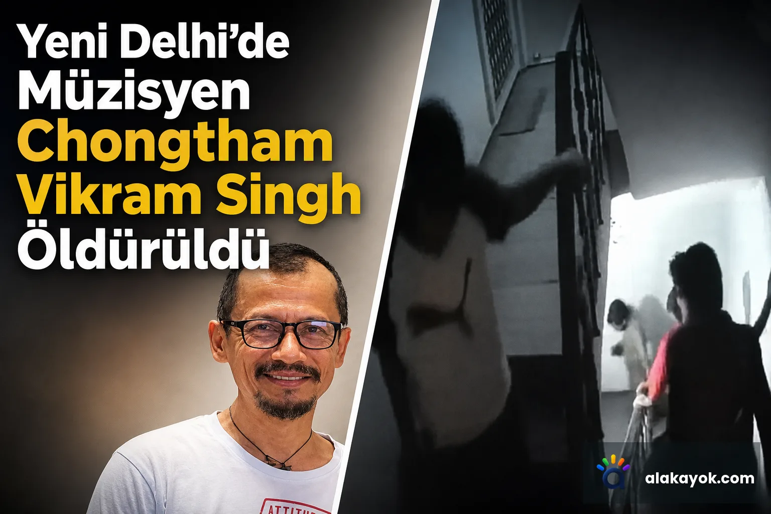 Yeni Delhi'de Müzisyen Chongtham Vikram Singh Öldürüldü
