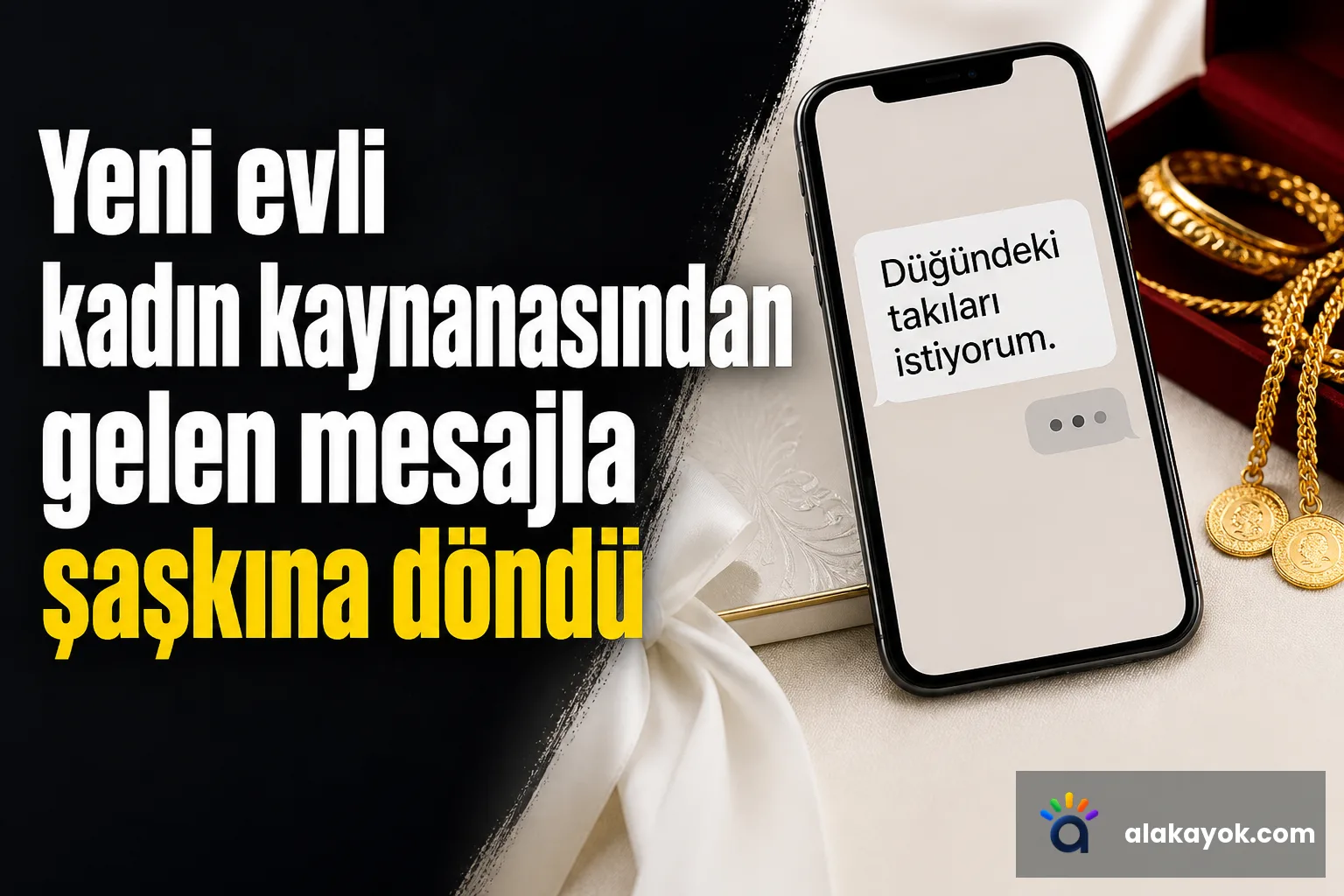 Yeni evli kadın kaynanasından gelen mesajla şaşkına döndü