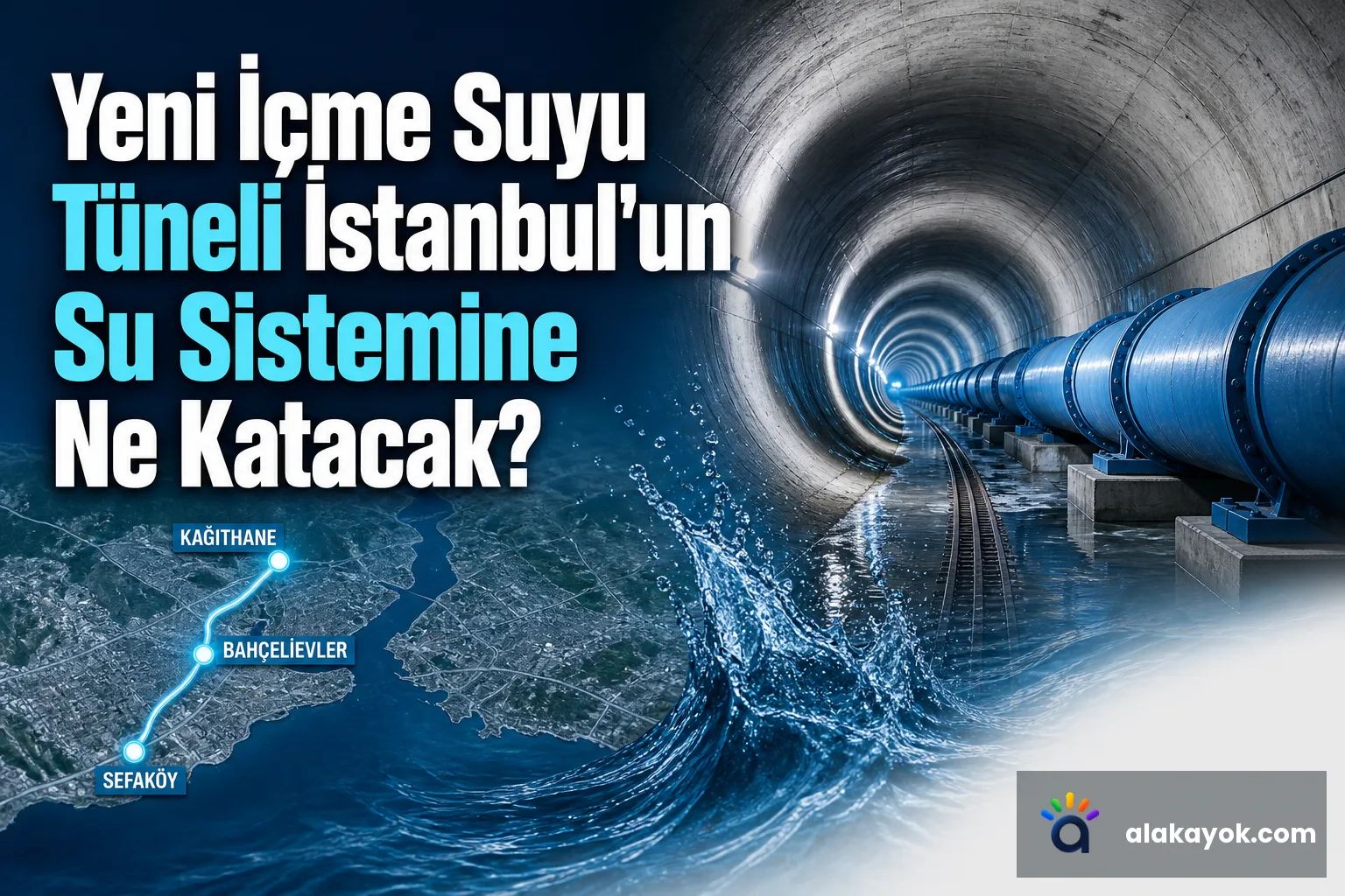 Yeni İçme Suyu Tüneli İstanbul'un Su Sistemine Ne Katacak?