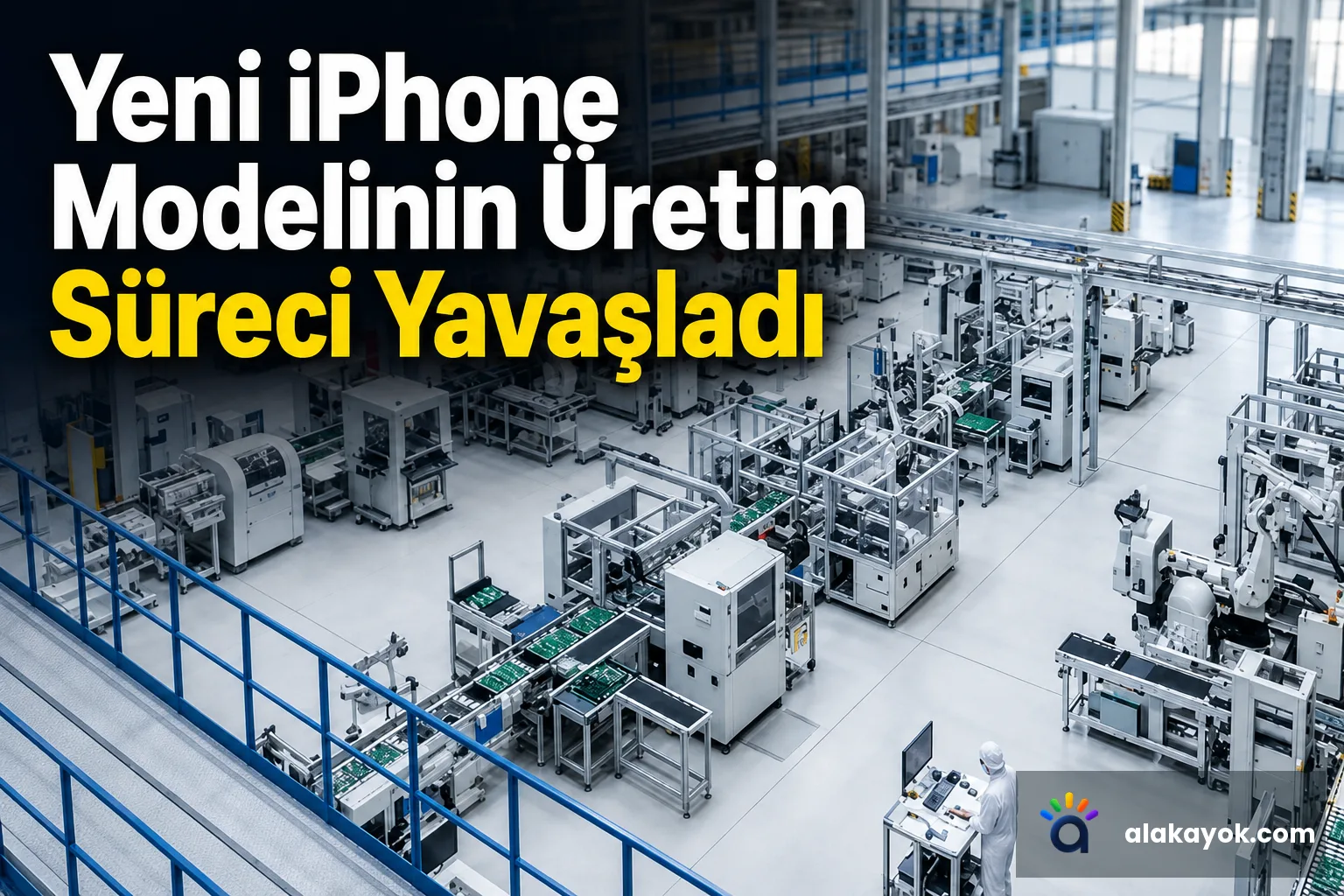 Yeni iPhone Modelinin Üretim Süreci Yavaşladı