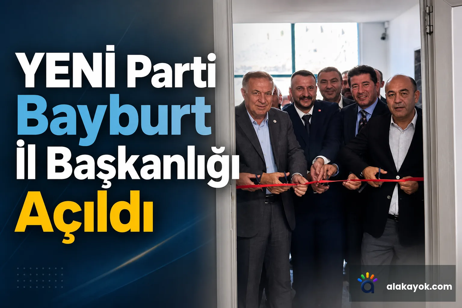 YENİ Parti Bayburt İl Başkanlığı Açıldı