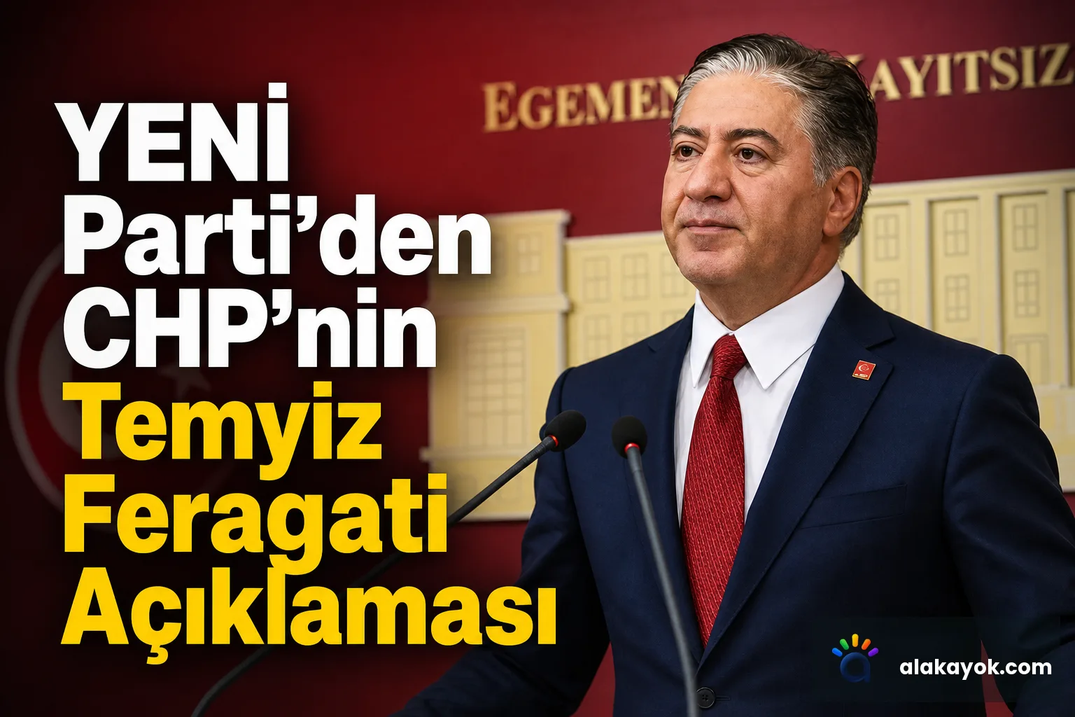 YENİ Parti'den CHP'nin Temyiz Feragati Açıklaması