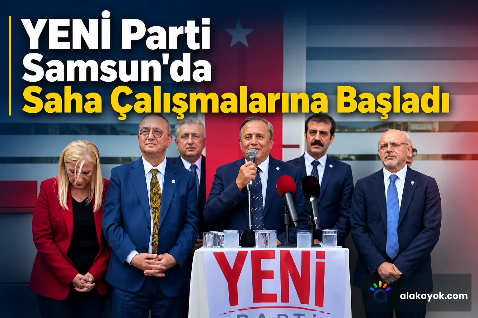 YENİ Parti Samsun'da Saha Çalışmalarına Başladı