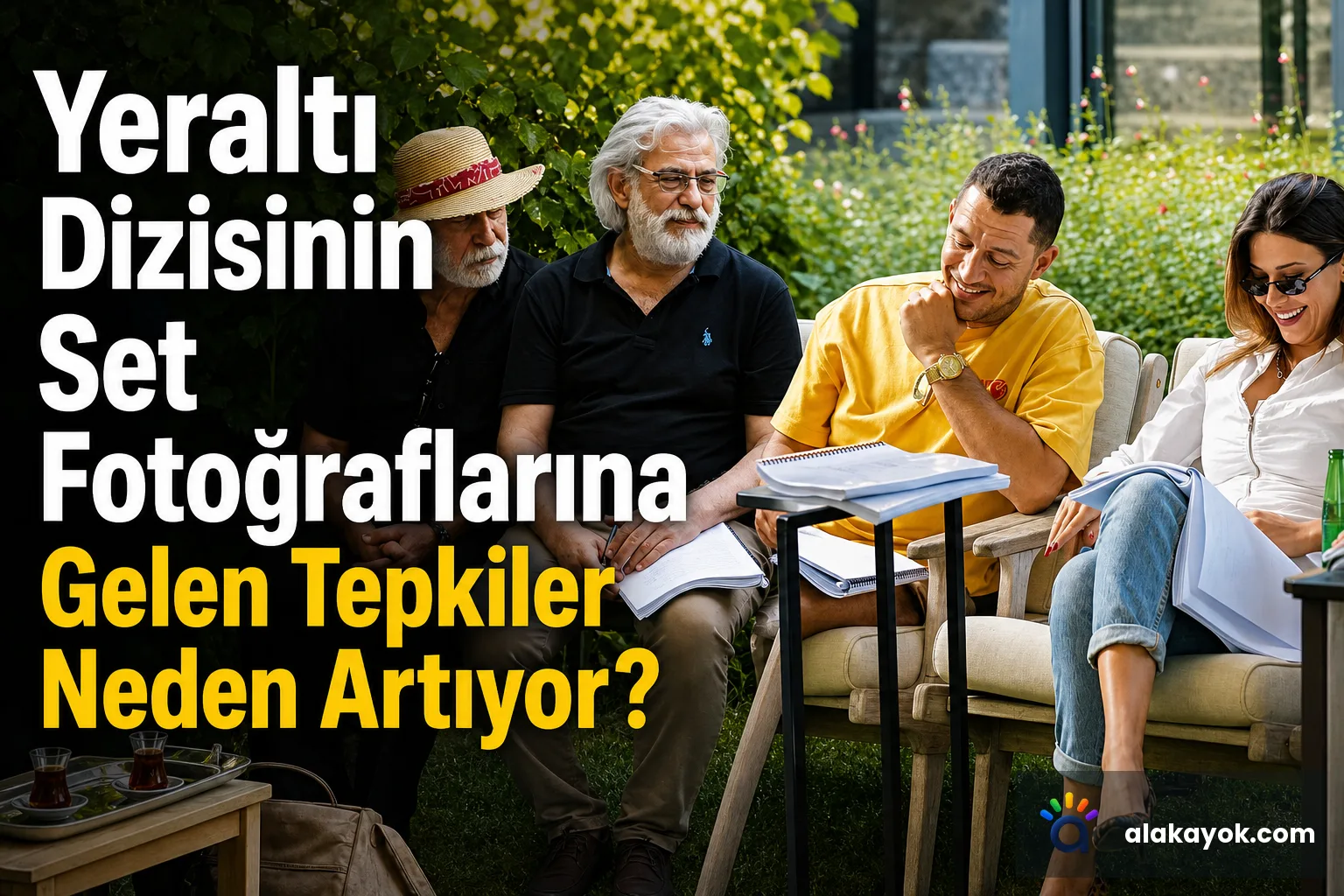 Yeraltı Dizisinin Set Fotoğraflarına Gelen Tepkiler Neden Artıyor?