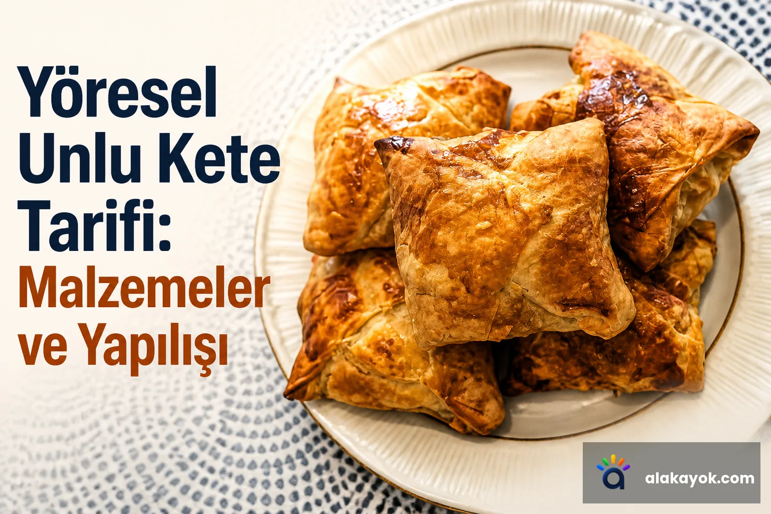 Yöresel Unlu Kete Tarifi: Malzemeler ve Yapılışı