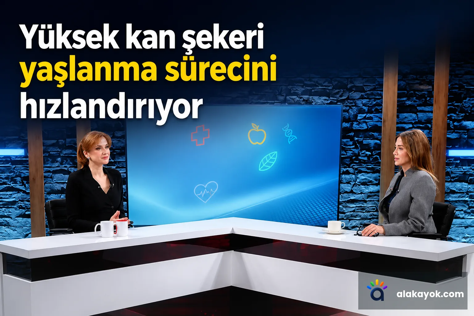 Yüksek kan şekeri yaşlanma sürecini hızlandırıyor