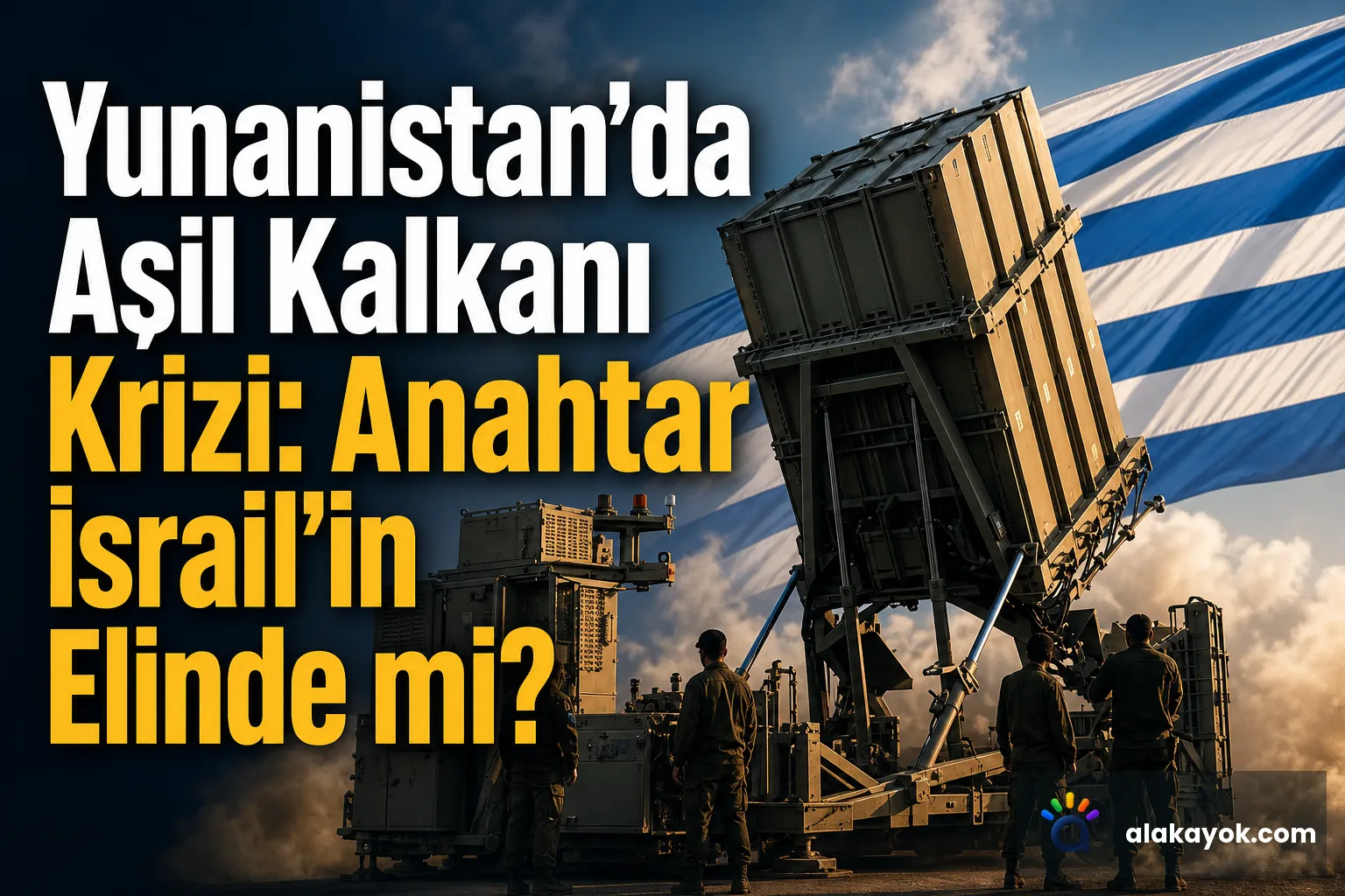 Yunanistan'da Aşil Kalkanı Krizi: Anahtar İsrail'in Elinde mi?