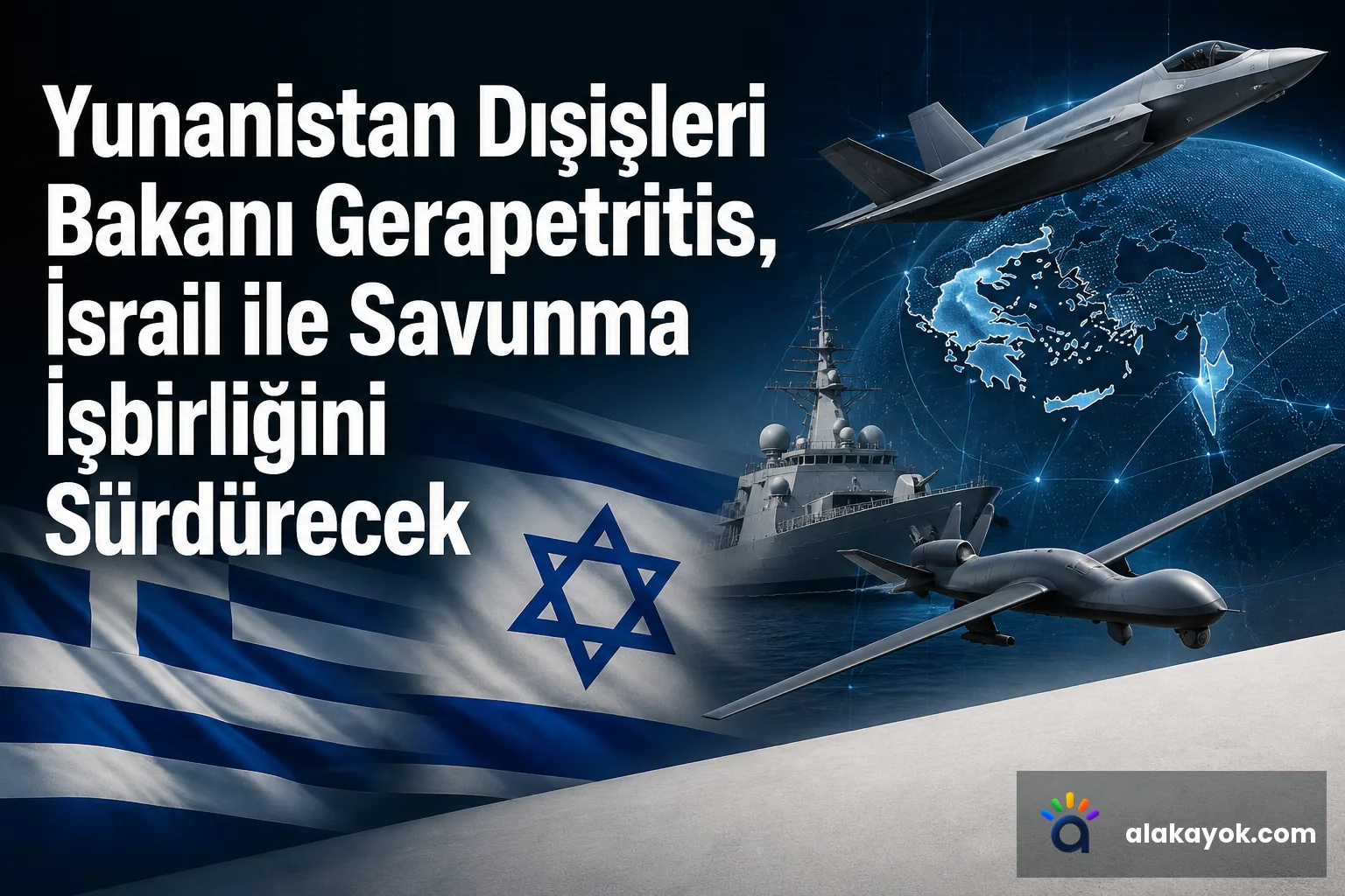 Yunanistan Dışişleri Bakanı Gerapetritis, İsrail ile Savunma İşbirliğini Sürdürecek