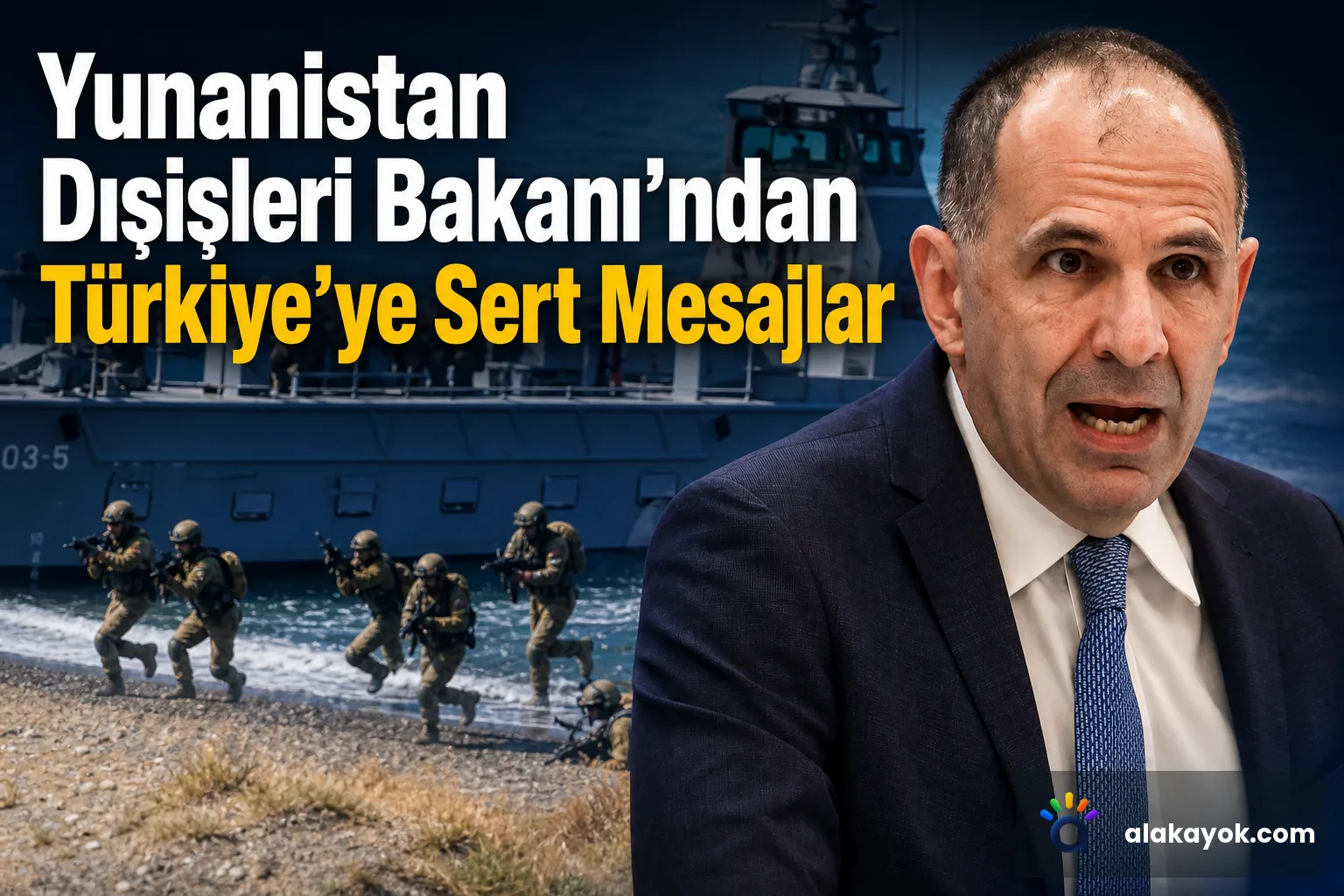 Yunanistan Dışişleri Bakanı'ndan Türkiye'ye Sert Mesajlar