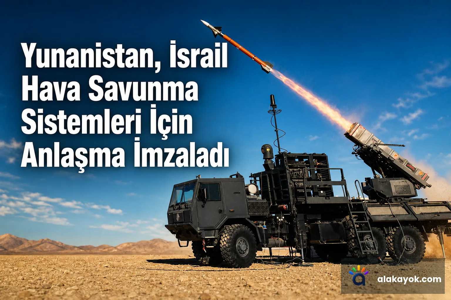 Yunanistan, İsrail Hava Savunma Sistemleri İçin Anlaşma İmzaladı