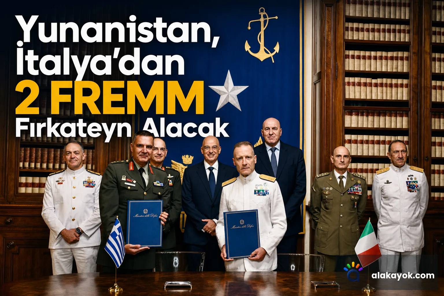 Yunanistan, İtalya'dan 2 FREMM Fırkateyn Alacak