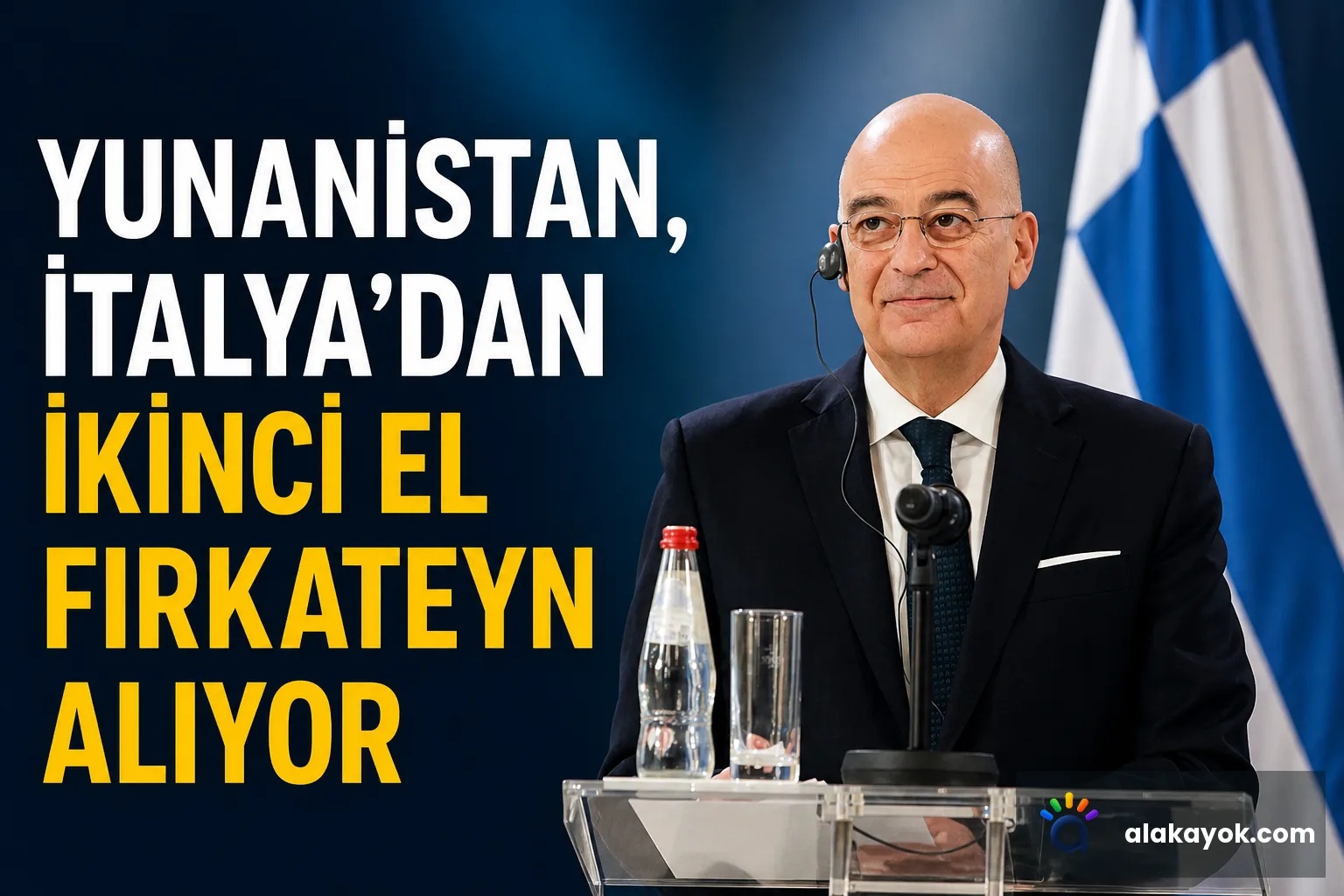 Yunanistan, İtalya'dan İkinci El Fırkateyn Alıyor