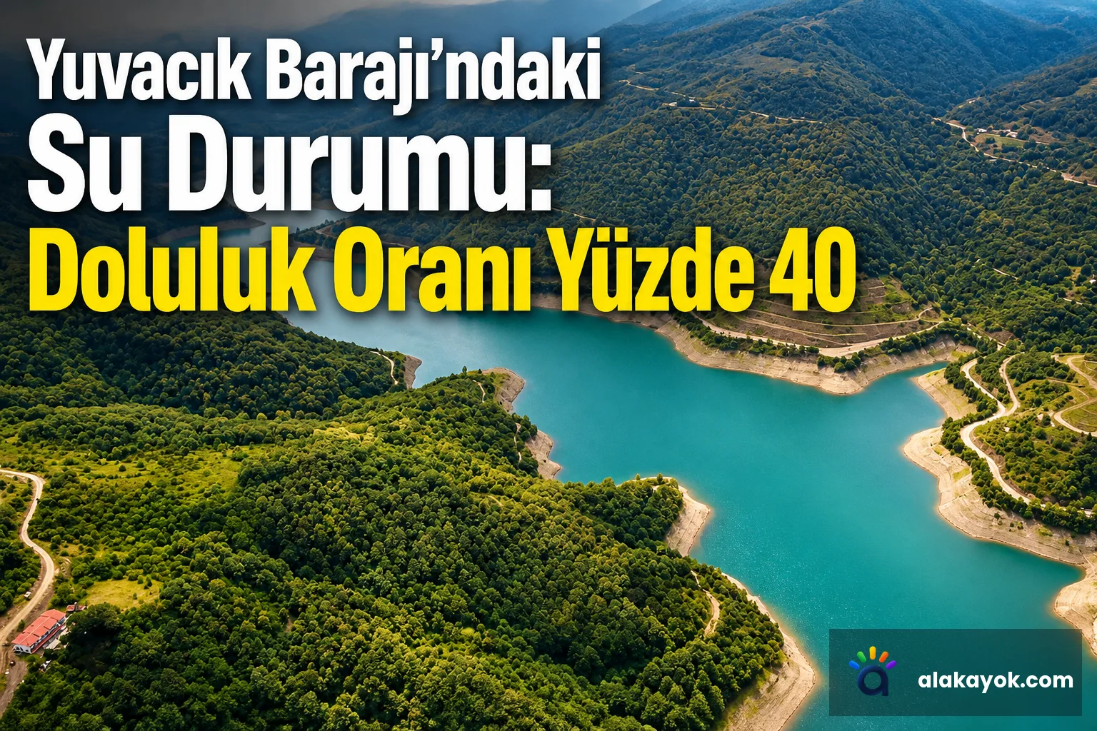 Yuvacık Barajı'ndaki Su Durumu: Doluluk Oranı Yüzde 40