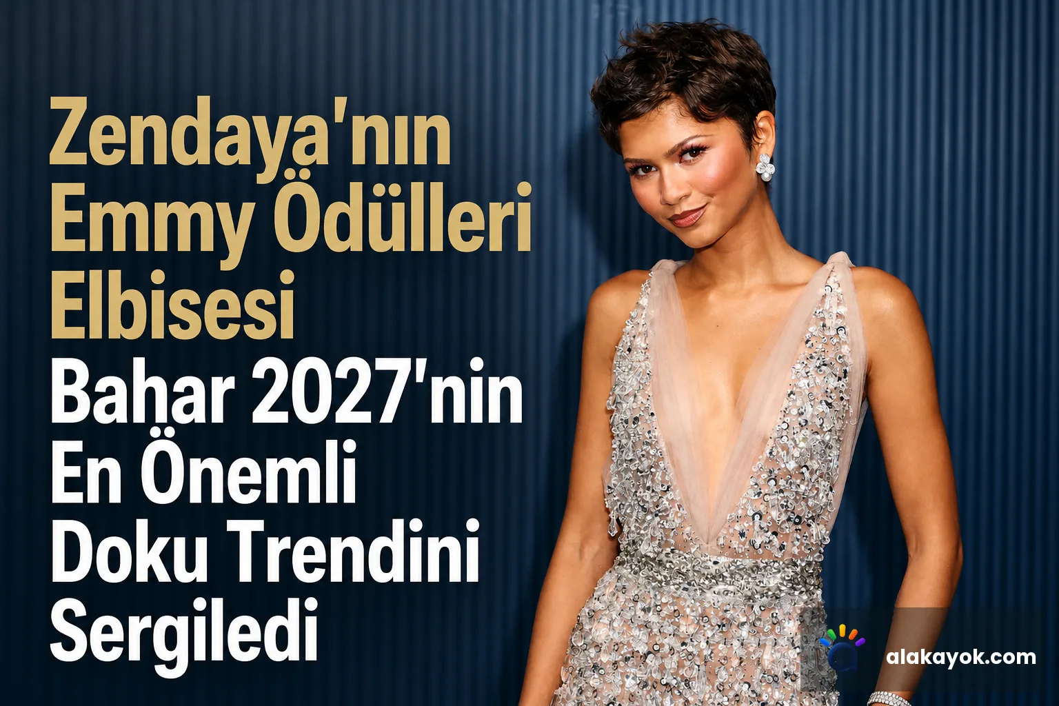 Zendaya'nın Emmy Ödülleri Elbisesi Bahar 2027'nin En Önemli Doku Trendini Sergiledi