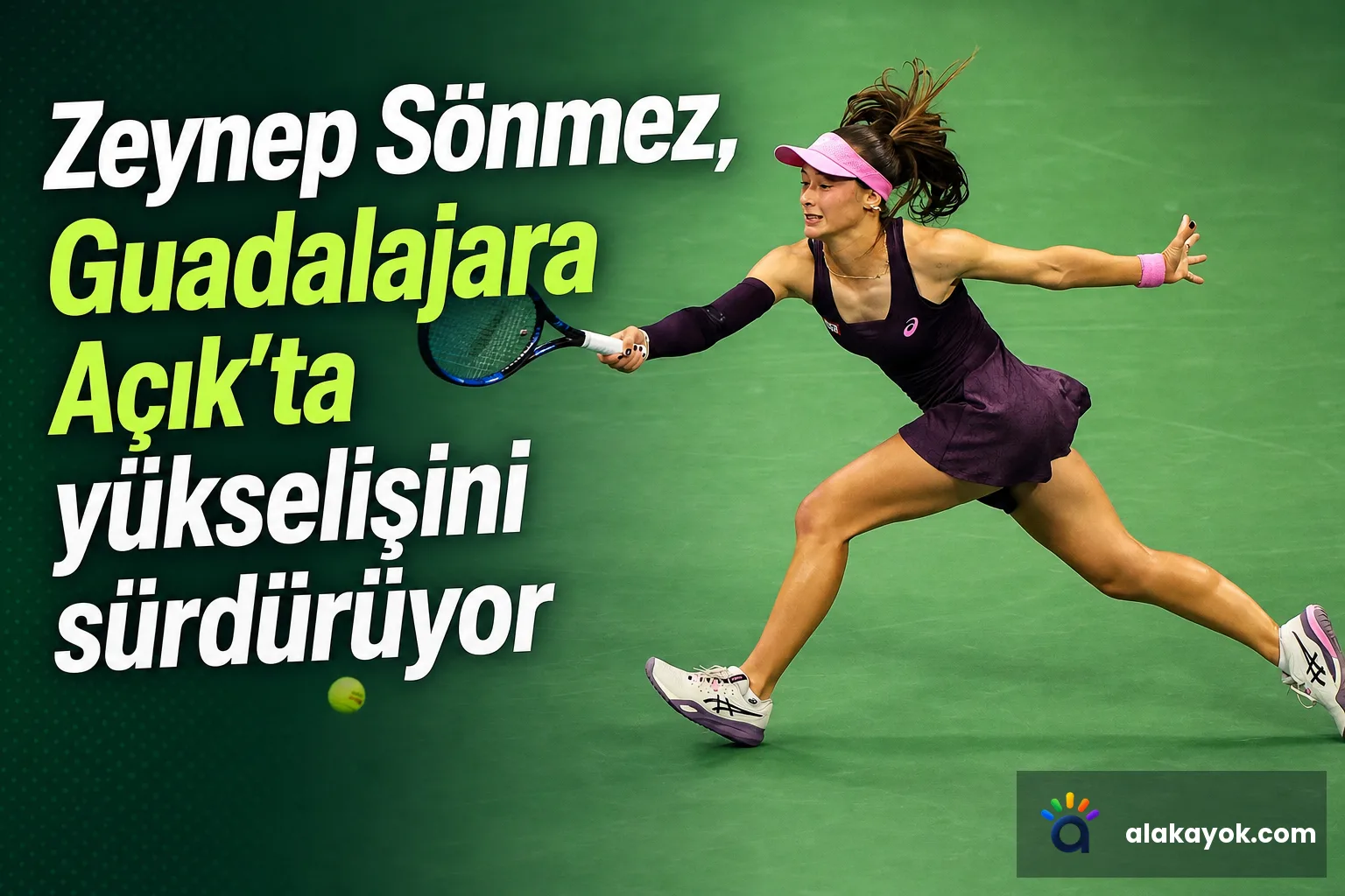 Zeynep Sönmez, Guadalajara Açık'ta yükselişini sürdürüyor