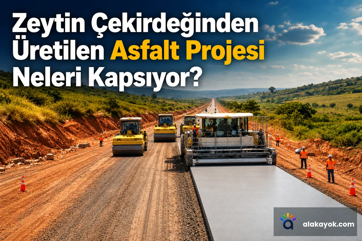 Zeytin Çekirdeğinden Üretilen Asfalt Projesi Neleri Kapsıyor?