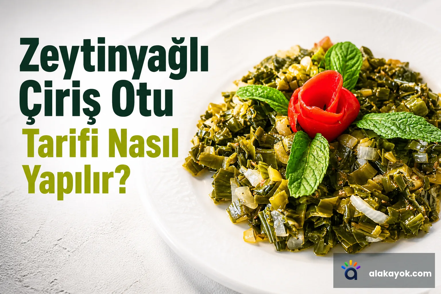Zeytinyağlı Çiriş Otu Tarifi Nasıl Yapılır?