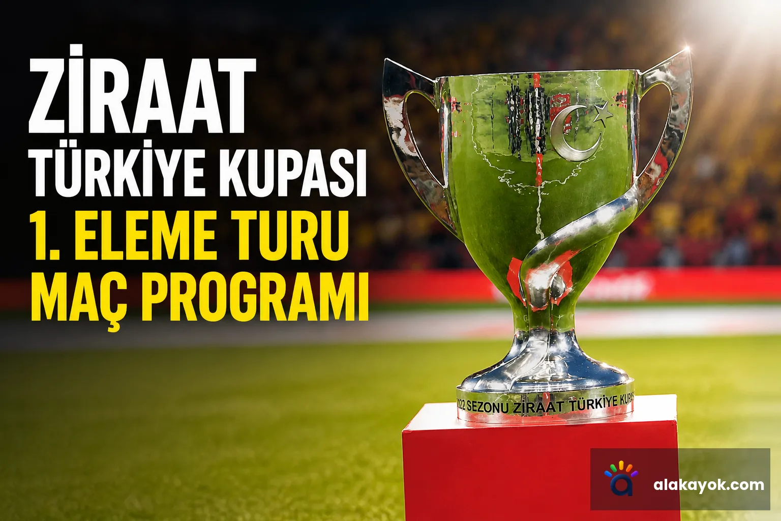Ziraat Türkiye Kupası 1. Eleme Turu Maç Programı