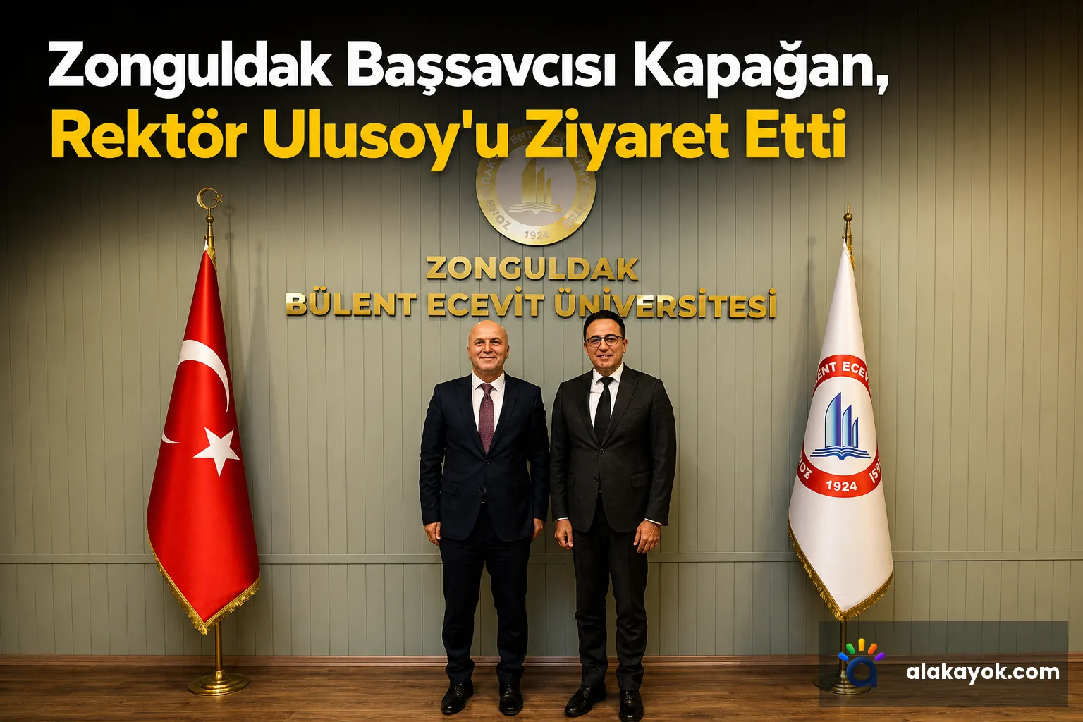 Zonguldak Başsavcısı Kapağan, Rektör Ulusoy'u Ziyaret Etti