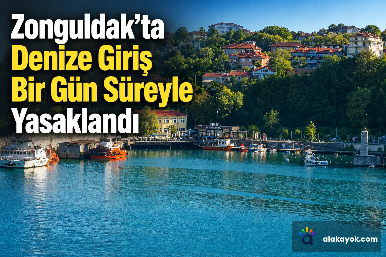 Zonguldak’ta Denize Giriş Bir Gün Süreyle Yasaklandı