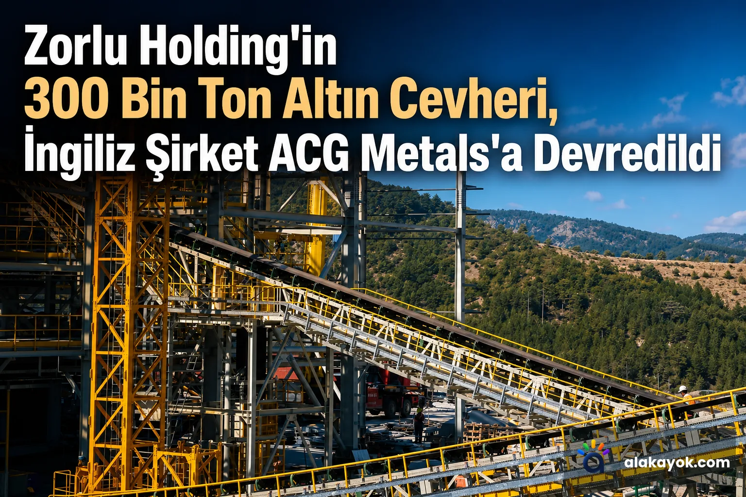 Zorlu Holding'in 300 Bin Ton Altın Cevheri, İngiliz Şirket ACG Metals'a Devredildi